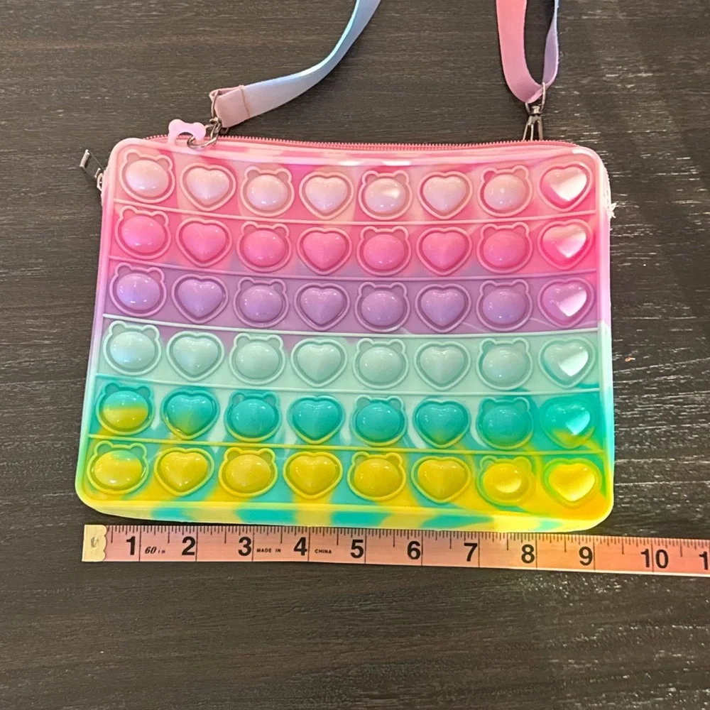 Pop It Girls Multi Color Purse